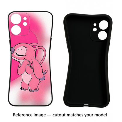 Angel Hug iQOO Neo 9 Back Cover Black Soft Case - Hello Swanky