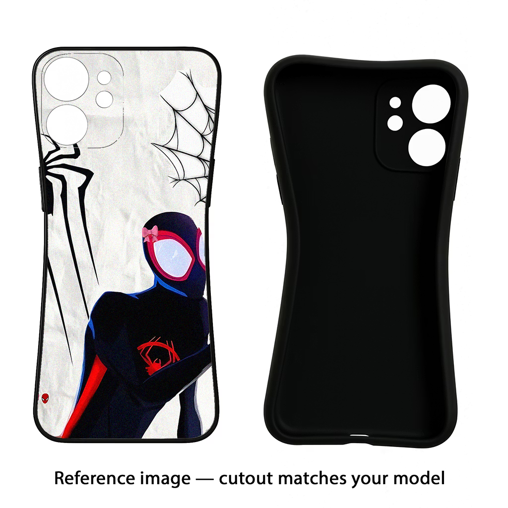 Miles Verse iQOO Neo 9 Back Cover Black Soft Case - Hello Swanky
