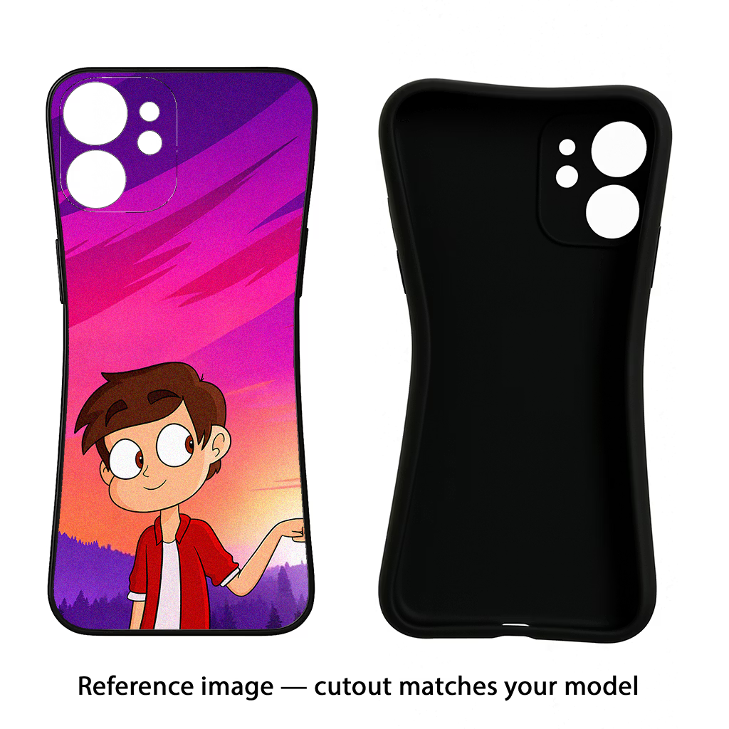 Marco Sunset iQOO Neo 9 Back Cover Black Soft Case - Hello Swanky