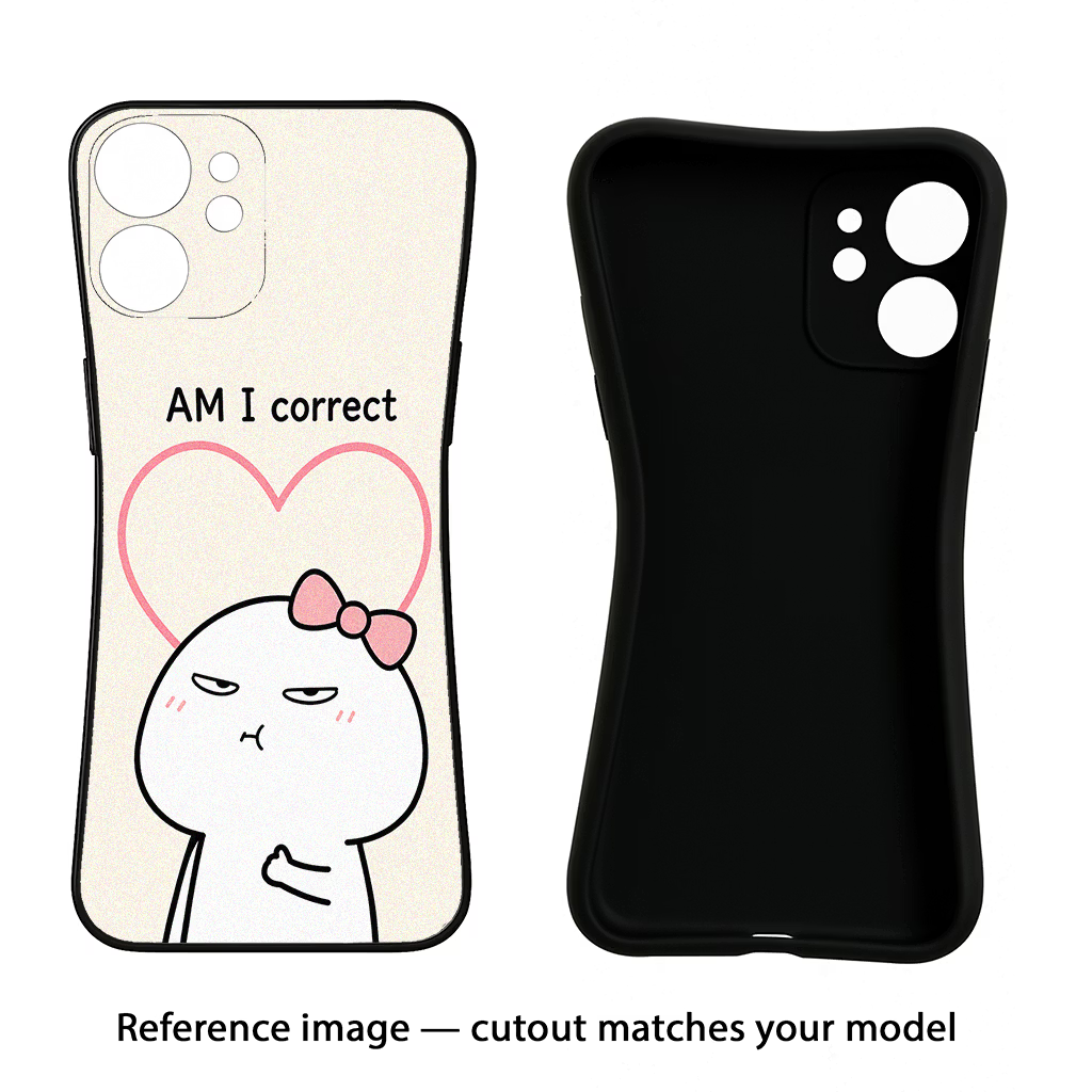 Always Right iQOO Neo 7 Pro Back Cover Black Soft Case - Hello Swanky