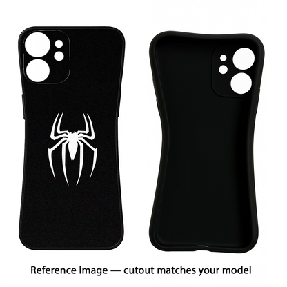 Miles Symbol iQOO Neo 9 Back Cover Black Soft Case - Hello Swanky