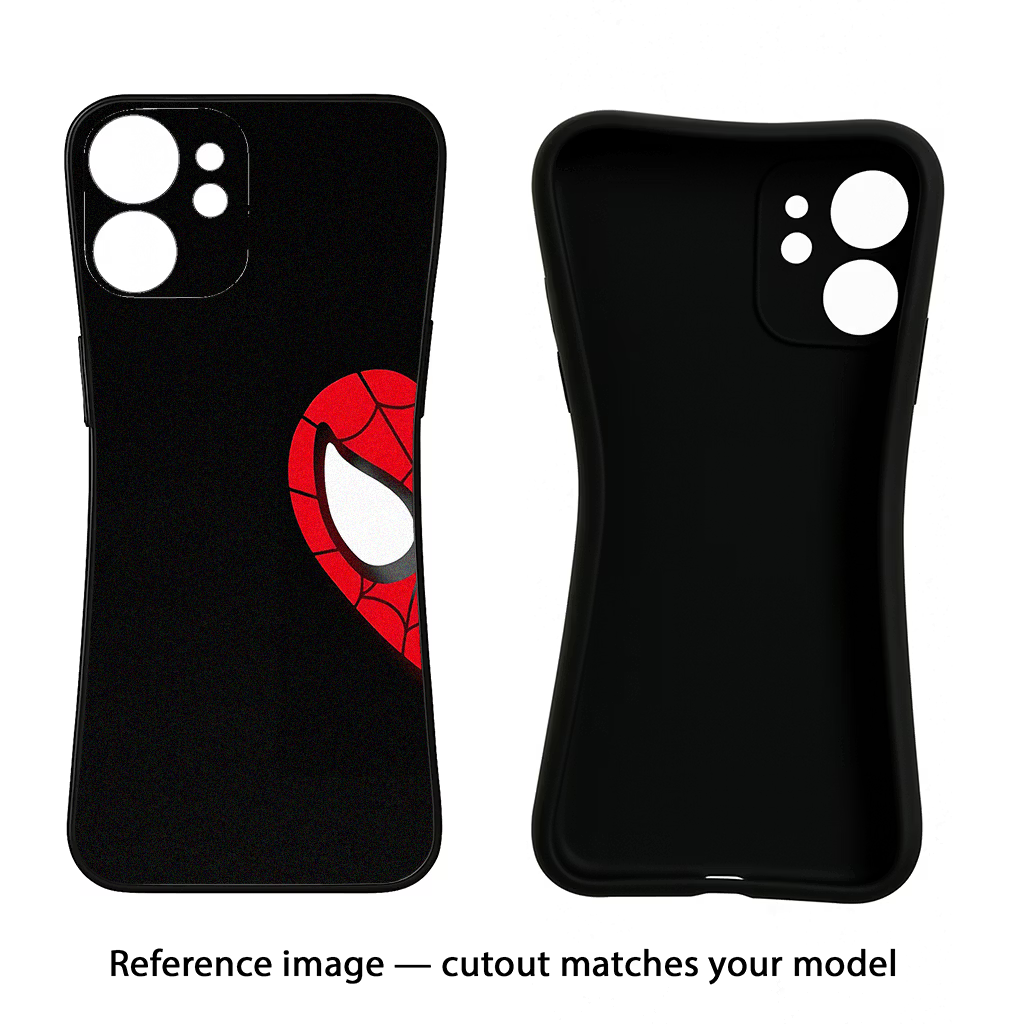 Peter Mask iQOO Neo 7 Pro Back Cover Black Soft Case - Hello Swanky