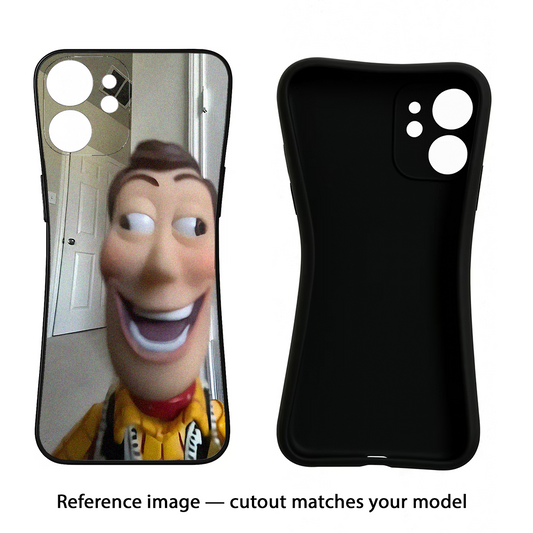 Side Eye Woody iQOO Neo 7 Pro Back Cover Black Soft Case - Hello Swanky