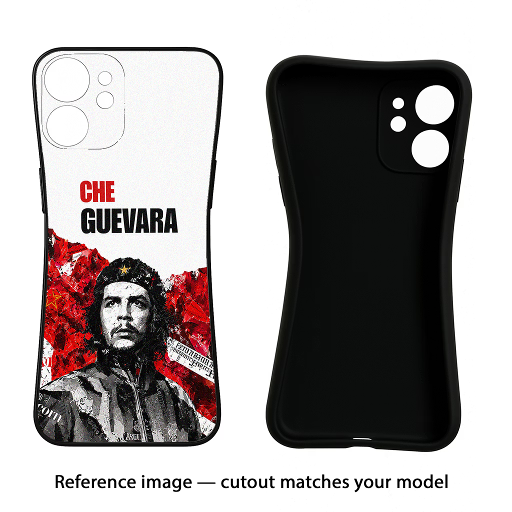 Che Guevara Revolution POCO X7 Pro 5G Back Cover Black Soft Case - Hello Swanky
