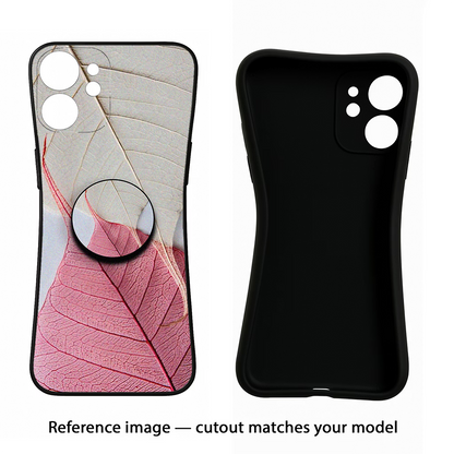White Pink Leaf Vivo V40 Pro 5G Pop Case