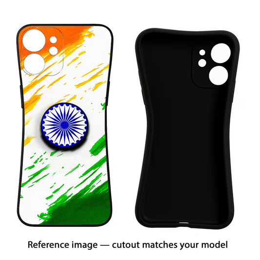Indian Flag Ashoka Chakra iQOO Neo 10R 5G Pop Case