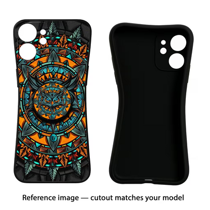 Angry Owl iQOO Neo 9 Back Cover Black Soft Case - Hello Swanky