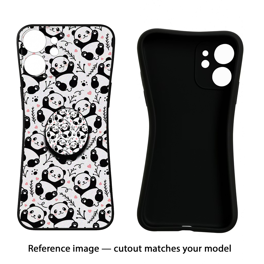 Cute Panda iPhone 17 Pro Max Pop Case
