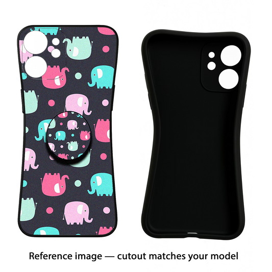 Baby Elephants Poco M7 5G Pop Case