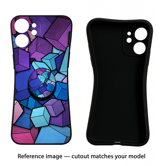 Cubic Abstract Poco M7 5G Pop Case