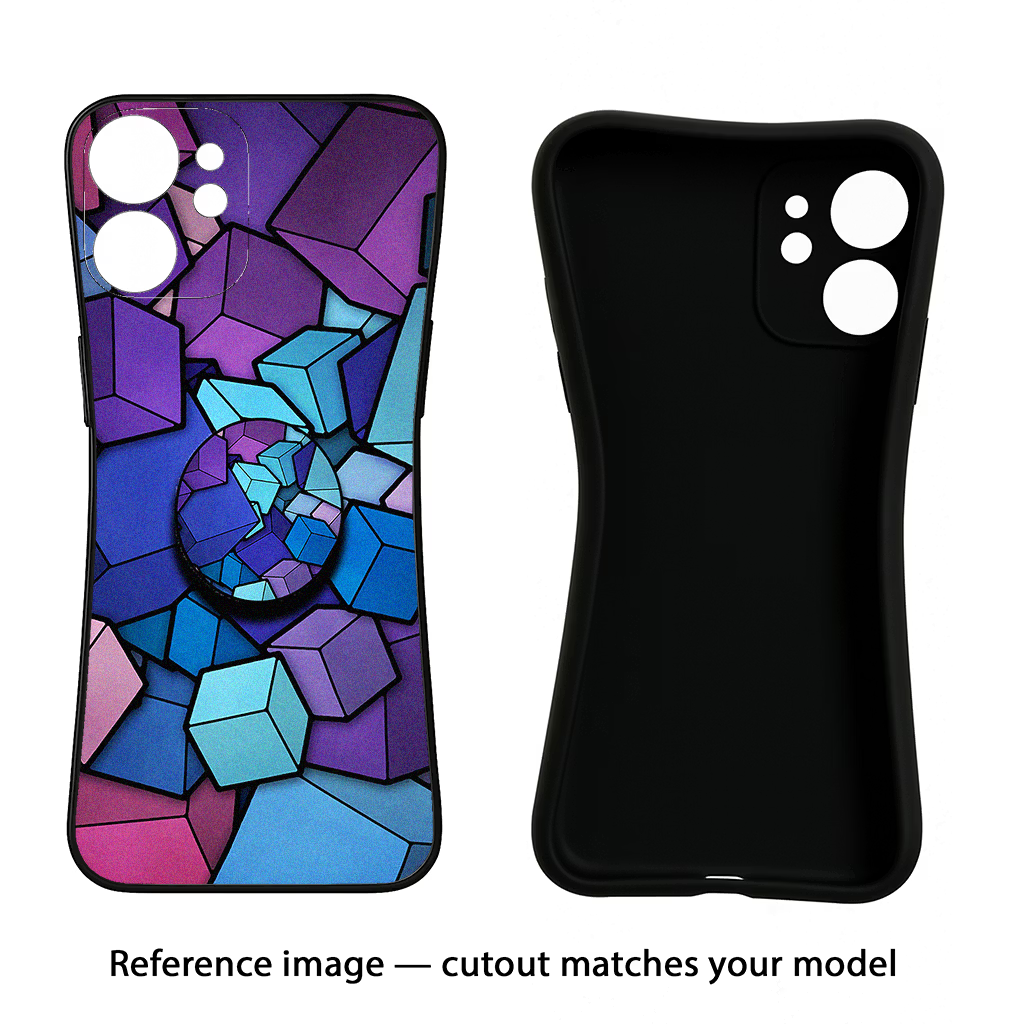 Cubic Abstract Redmi Note 14 5G Pop Case