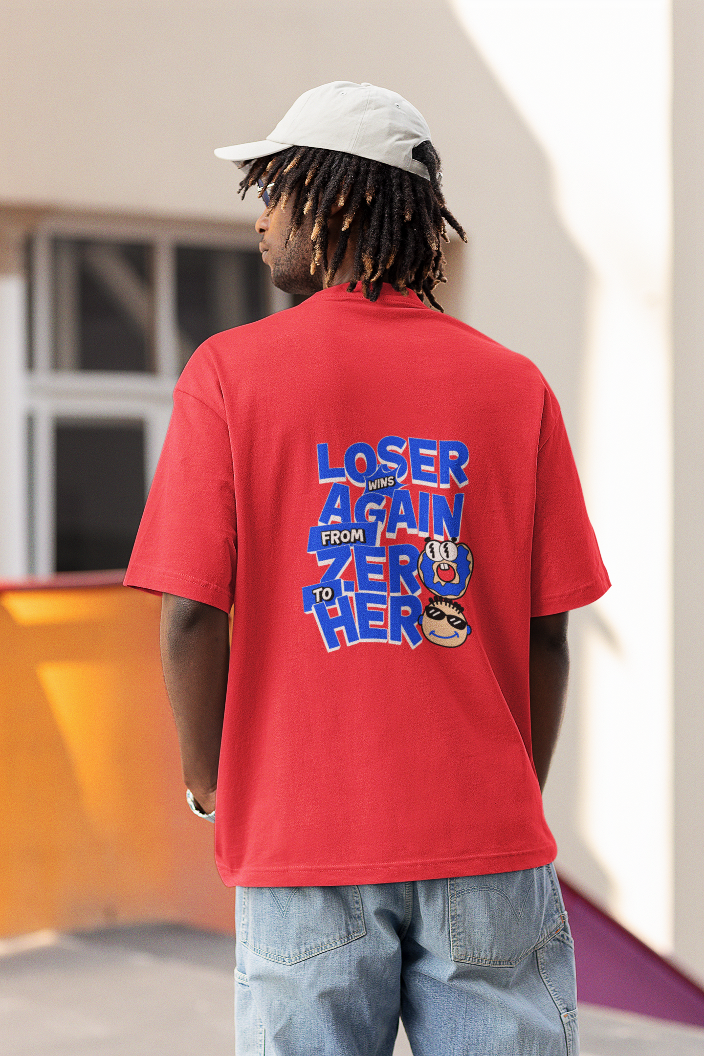 Loser oversized t-shirt - s