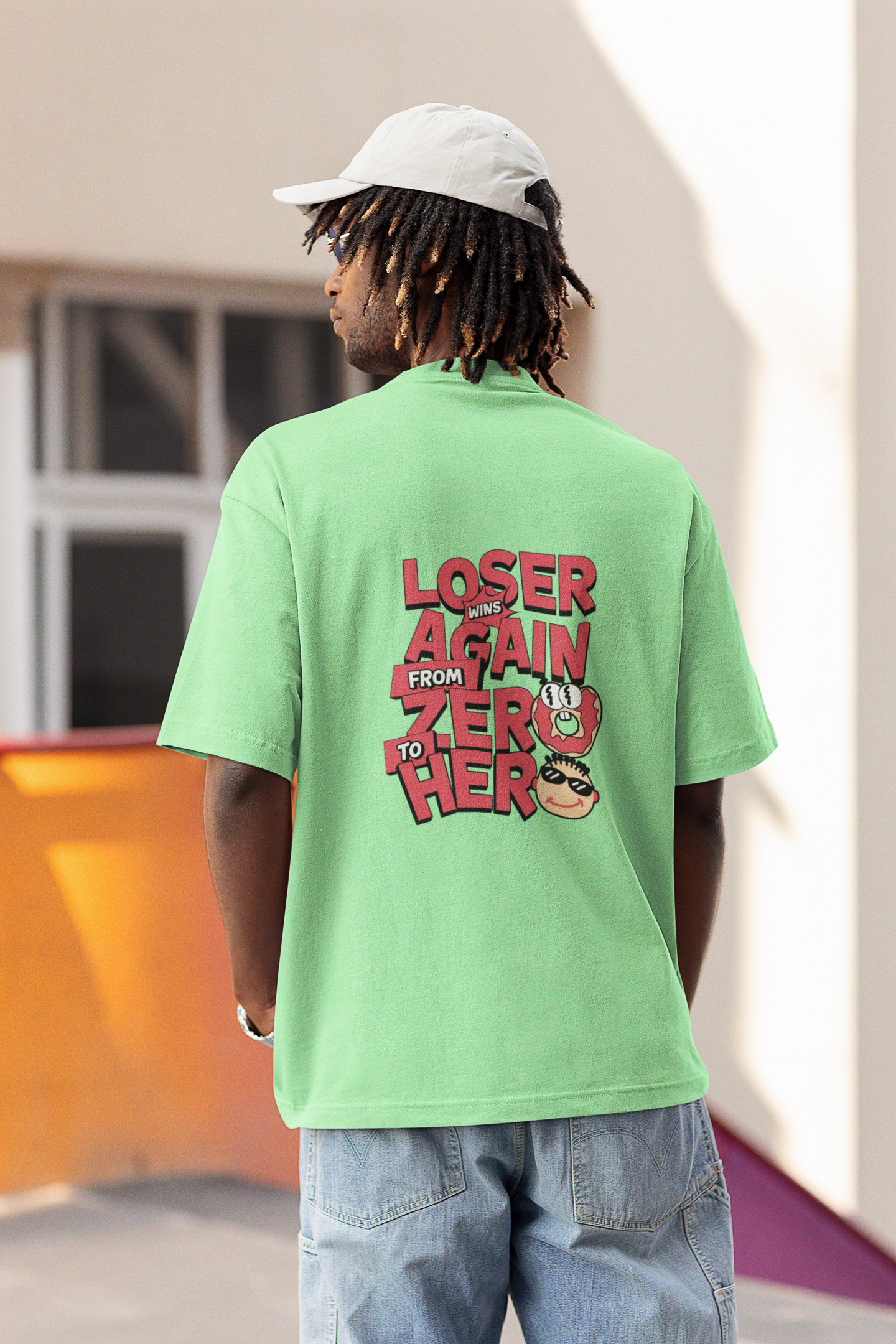Loser oversized t-shirt - s