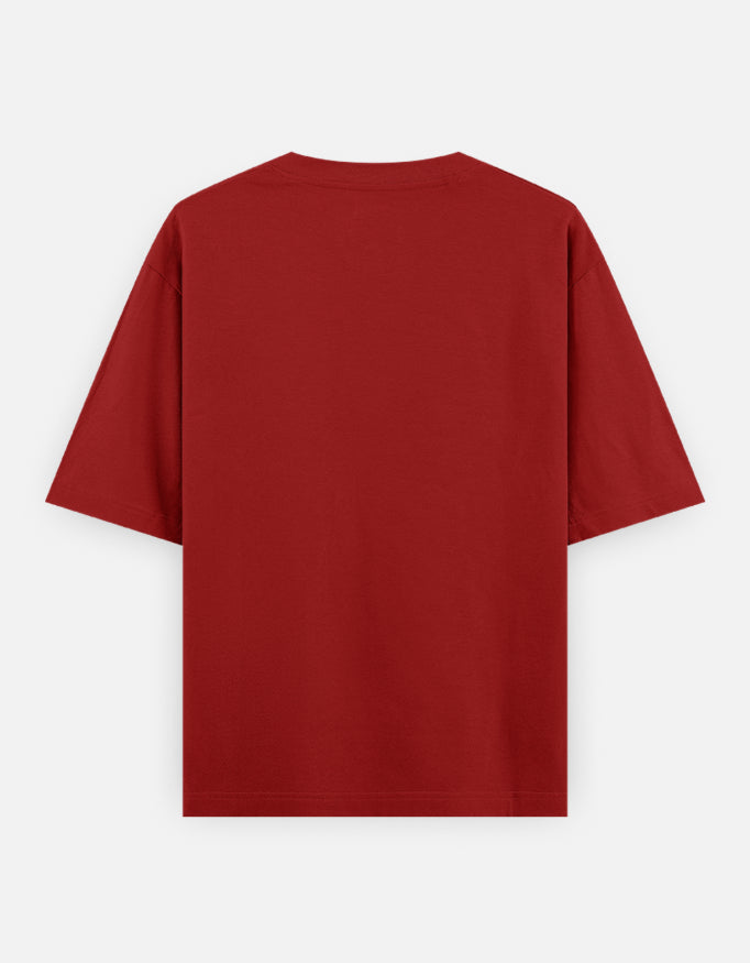 Bulk Unisex Red Round Neck T-Shirt Premium Quality