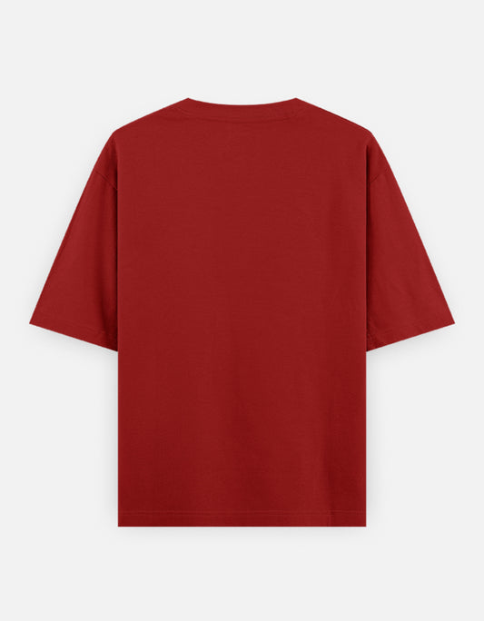 Bulk Unisex Red Round Neck T-Shirt Premium Quality