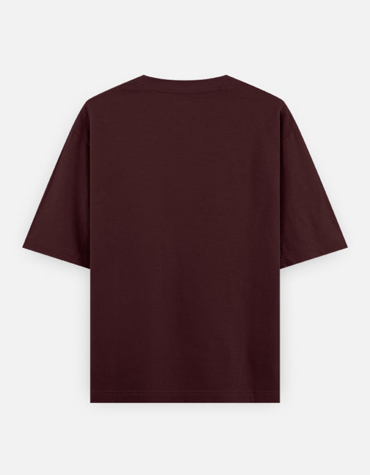 Buy Bulk Unisex Maroon Round Neck T-Shirt Premium Quality