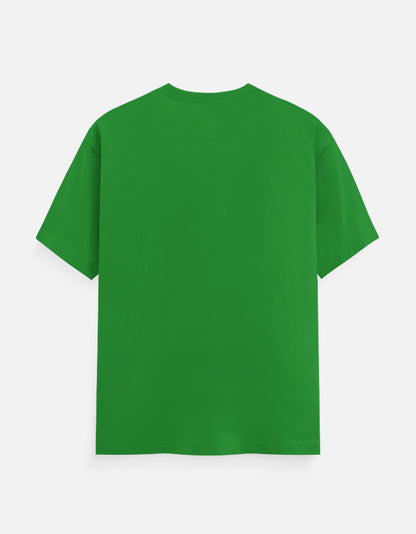Flag Green Bulk Unisex Round Neck Half Sleeve T-Shirt Casual