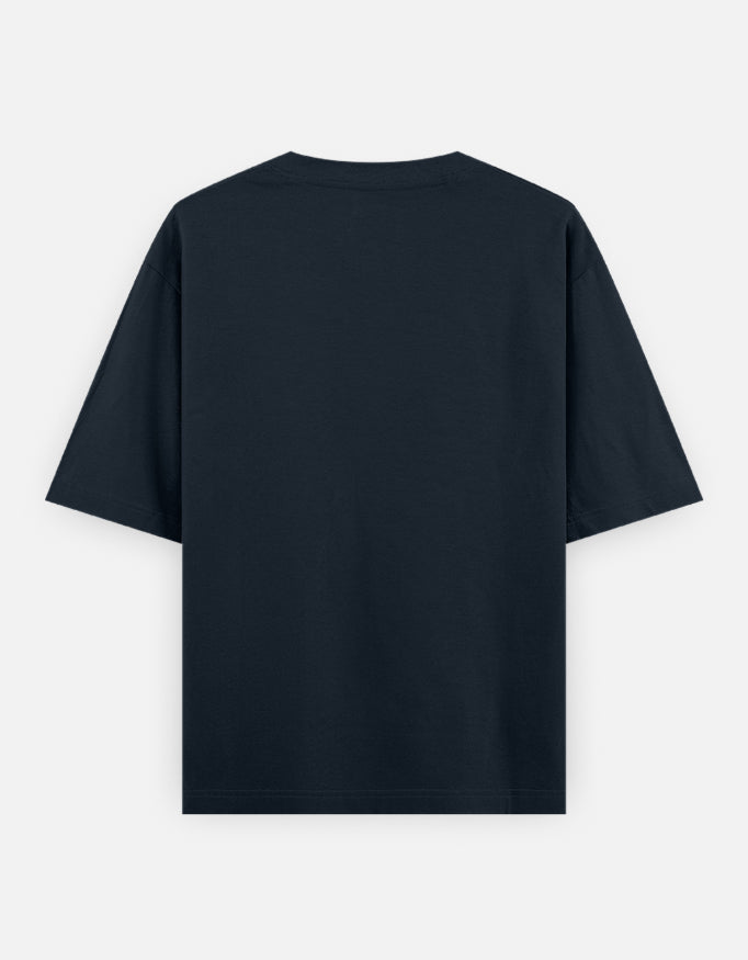 Bulk Unisex Navy Blue Round Neck T-Shirt Comfortable Fit