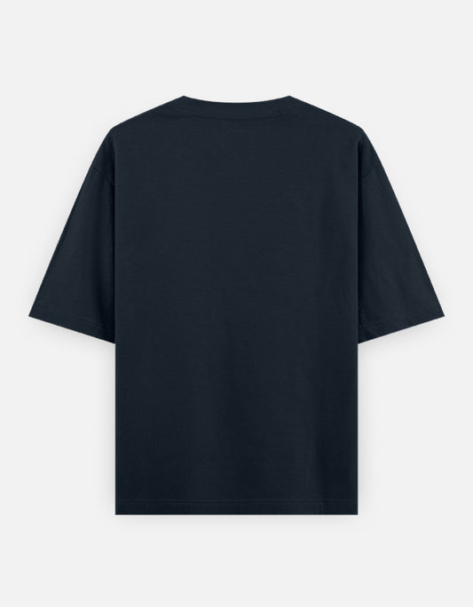 Bulk Unisex Navy Blue Round Neck T-Shirt Comfortable Fit