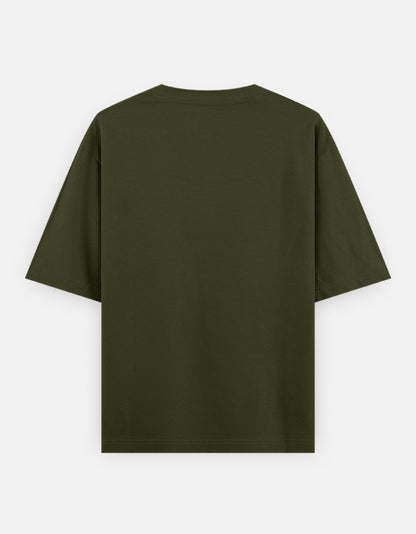 Olive Green Bulk Unisex Round Neck Half Sleeve T-Shirt