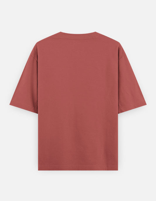 Bulk Coral 100% Polyester Round Neck T-Shirt Casual Style