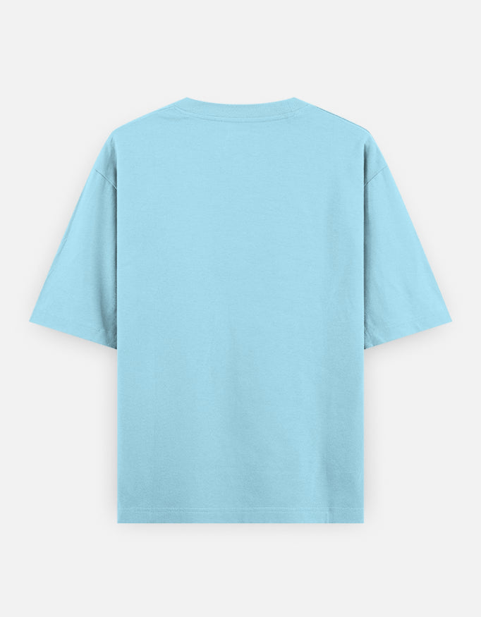 Bulk Baby Blue 100% Polyester Round Neck T-Shirt Comfort