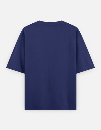 Bulk Unisex Royal Blue Oversized T-Shirt 240 GSM Cotton