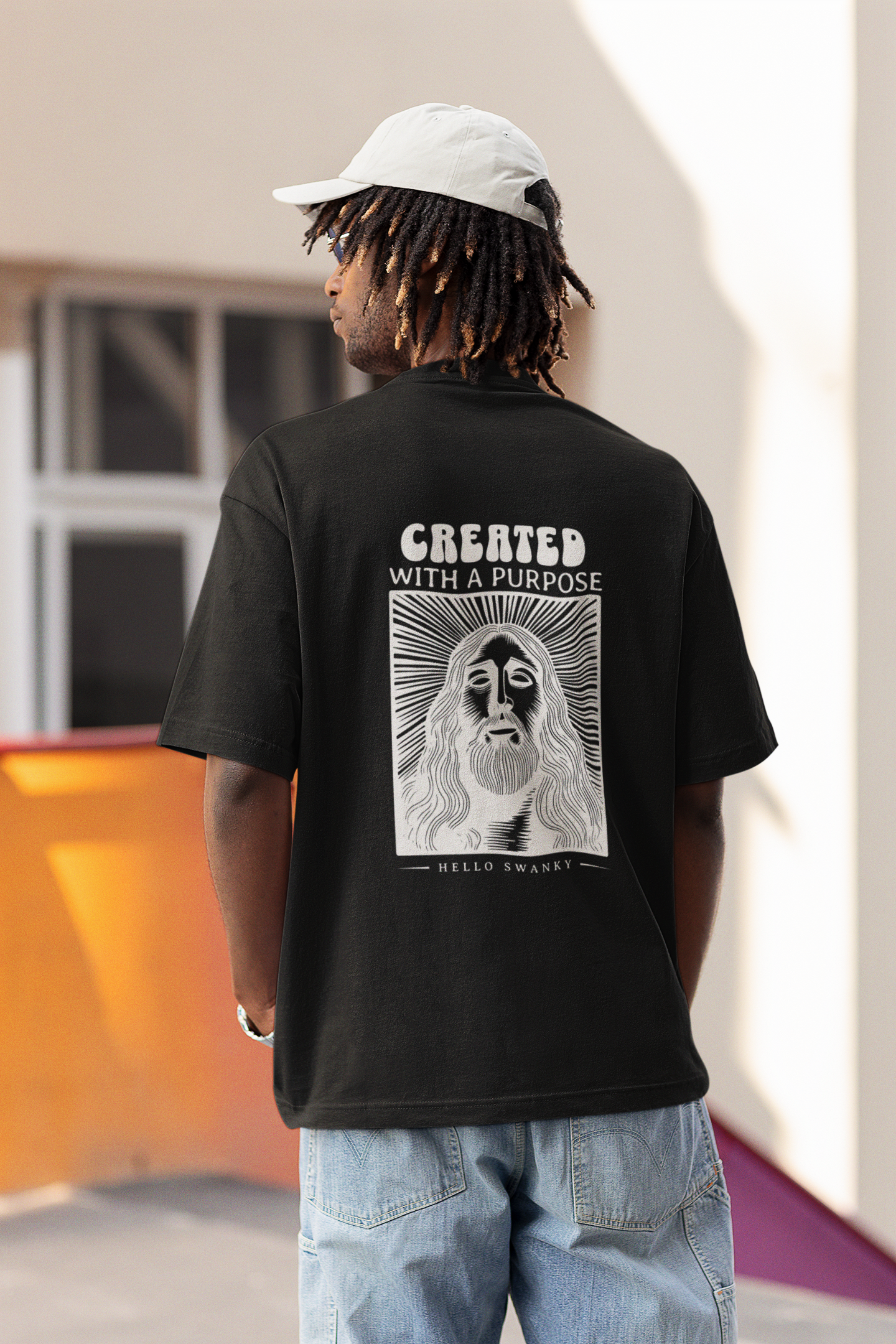 Purpose oversized t-shirt
