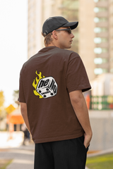 Dice roller oversized t-shirt - s