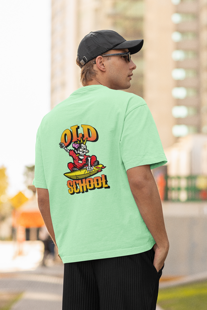 Old school oversized t-shirt - s