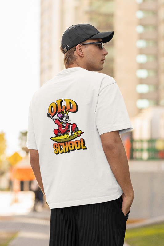Old school oversized t-shirt - s