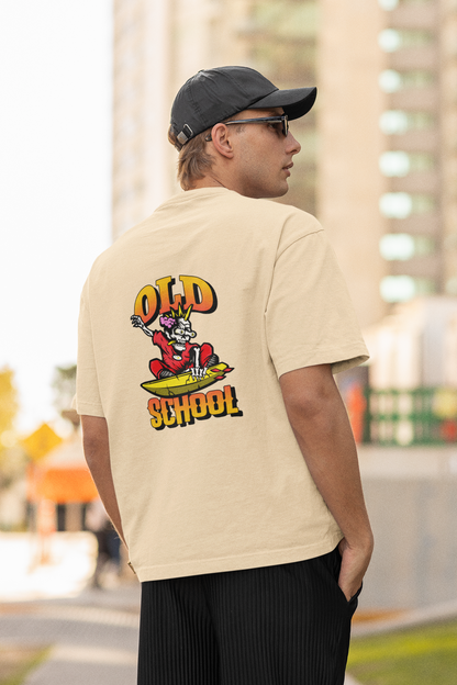 Old school oversized t-shirt - s