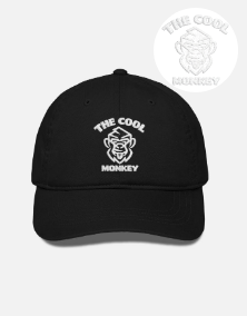 The Cool Monkey Embroidered Design