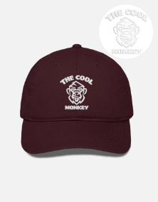 The Cool Monkey Embroidered Design
