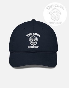 The Cool Monkey Embroidered Design