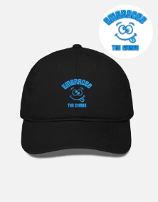 Embrace the Chaos Embroidered Design