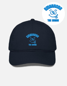 Embrace the Chaos Embroidered Design