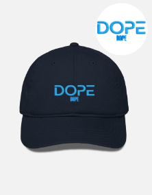 Baseball Cap with Embroidered DOPE Logo
