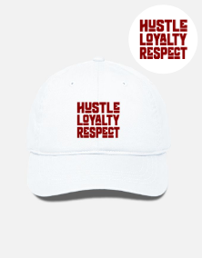 Hustle Loyalty Respect Embroidered Design