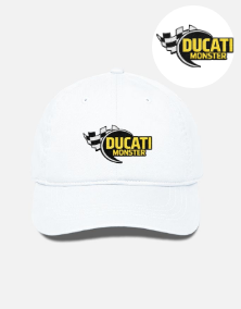 Ducati Monster Embroidered Logo Design