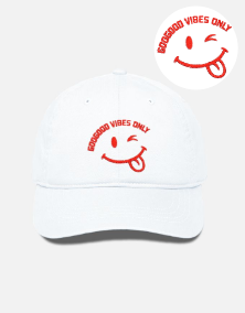 Good Vibes Only Embroidered Design