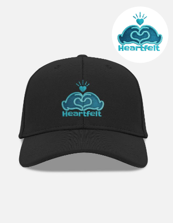 Heartfelt Embroidered Love Design