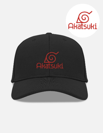Akatsuki Embroidered Anime Symbol Design