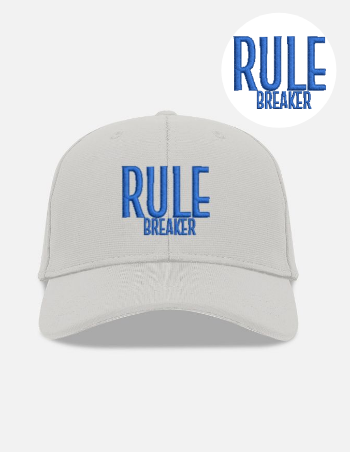 Rule Breaker Embroidered Statement Design
