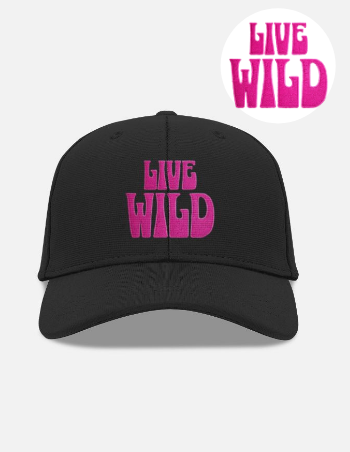 Live Wild Embroidered Statement Design