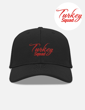 Turkey Squad Embroidered Typography Design