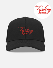 Turkey Squad Embroidered Typography Design