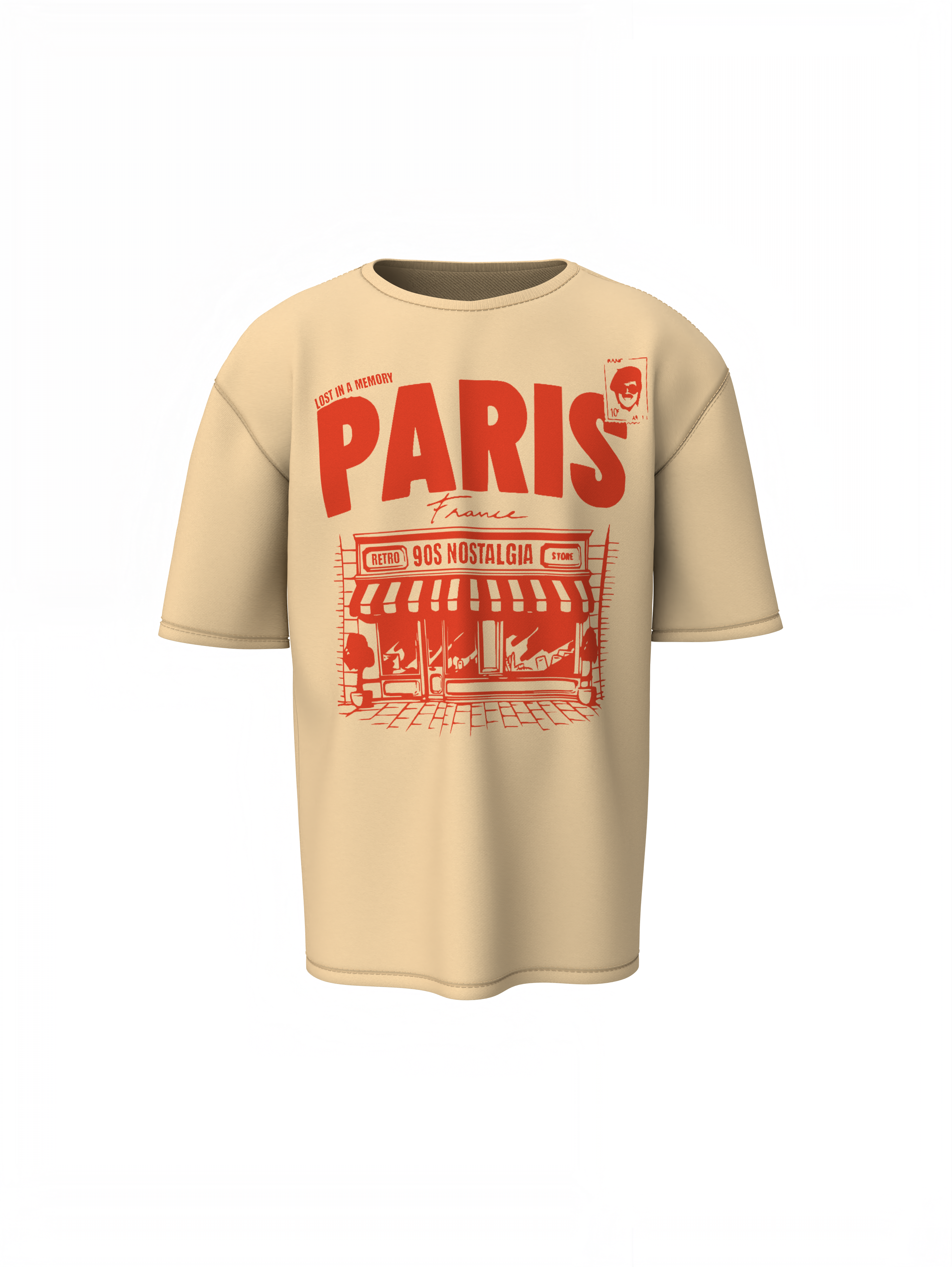 Paris Oversized T-Shir