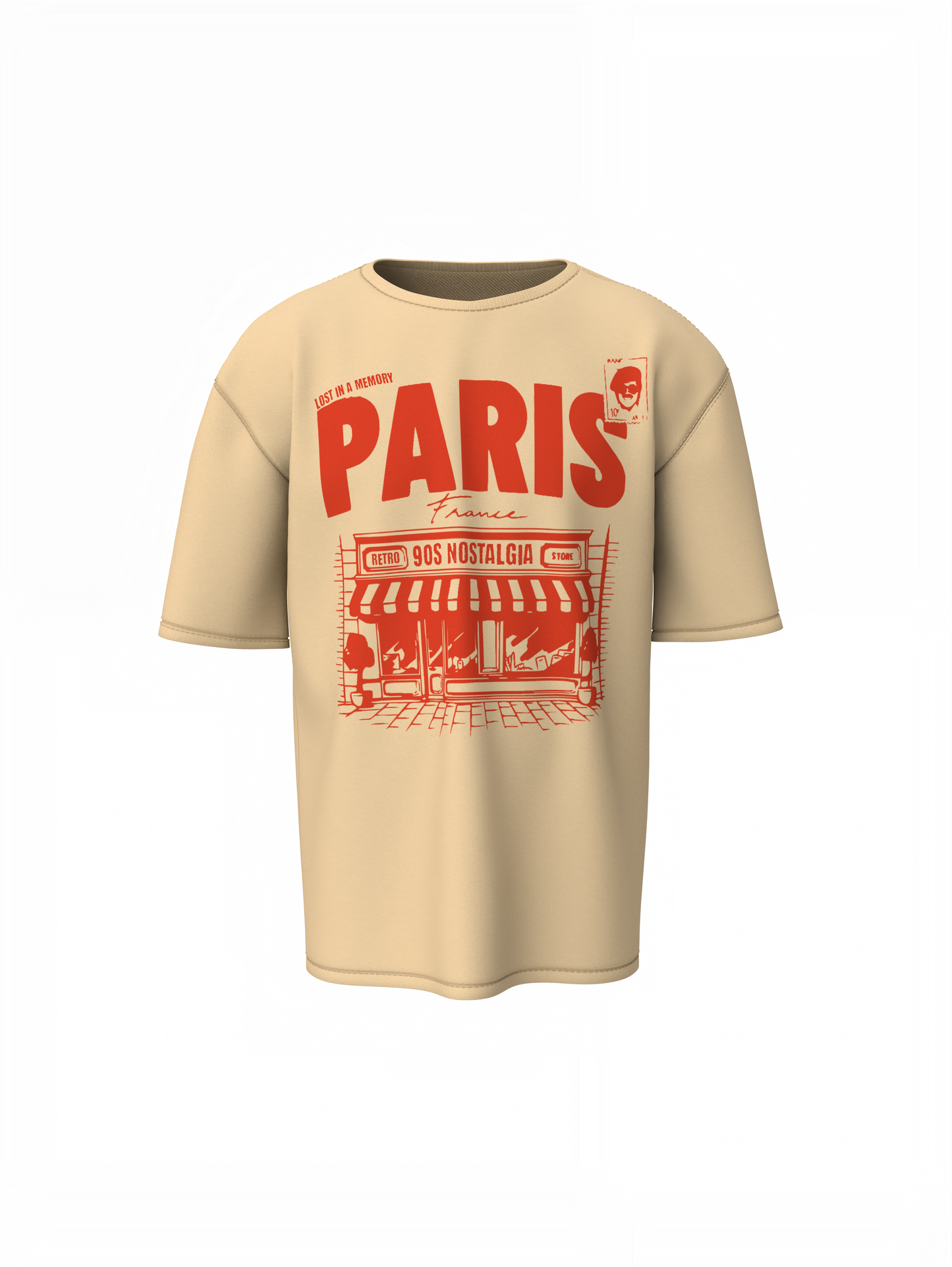 Paris Oversized T-Shir