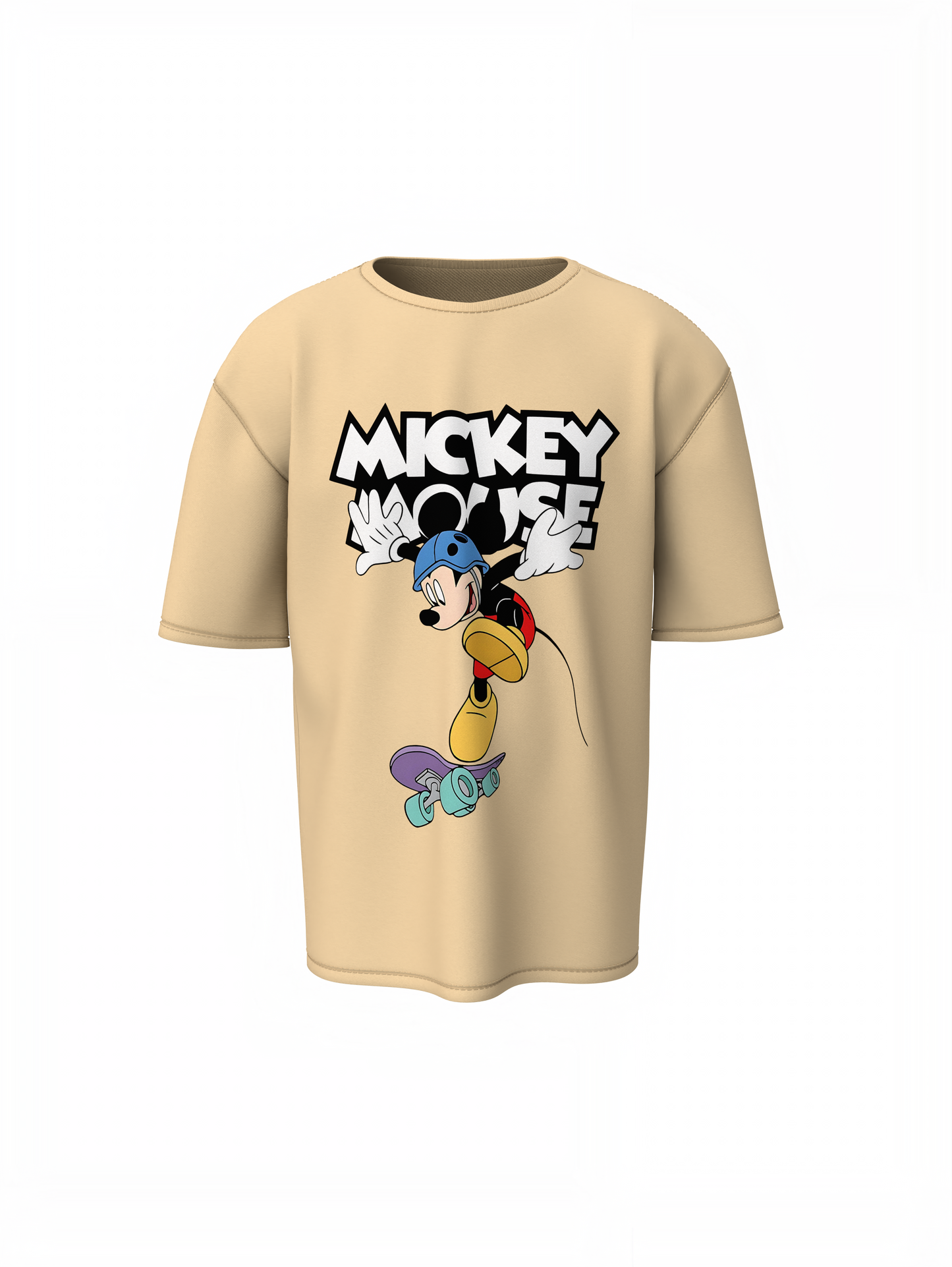Micky Cartoon Oversized T-Shirts